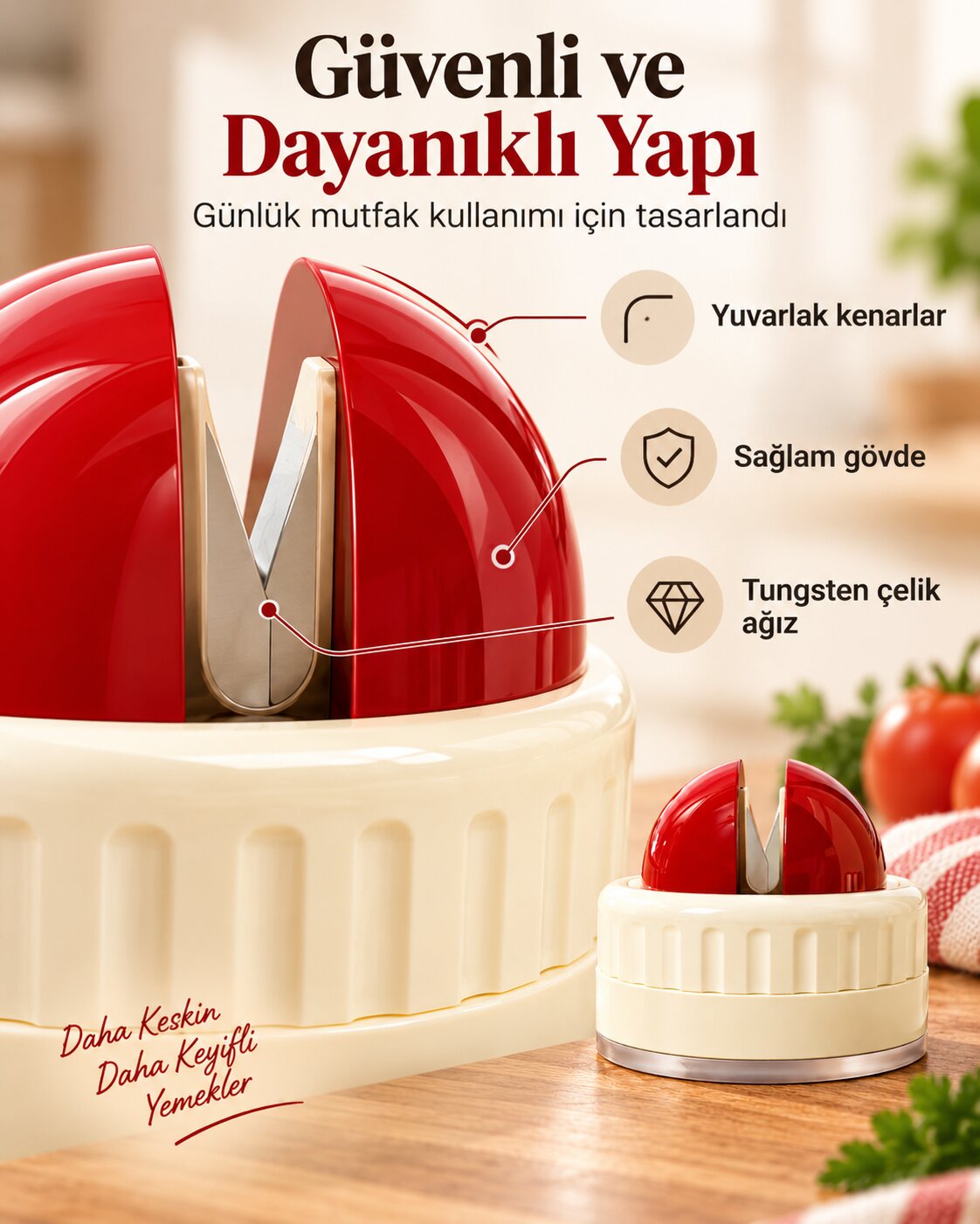 Saniyeler içinde bileyin
